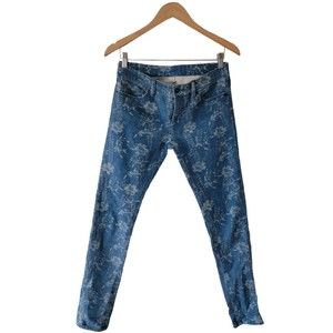 Denim & Supply Skinny Jeans Ralph Lauren Patterned Floral  Size 28/32‎